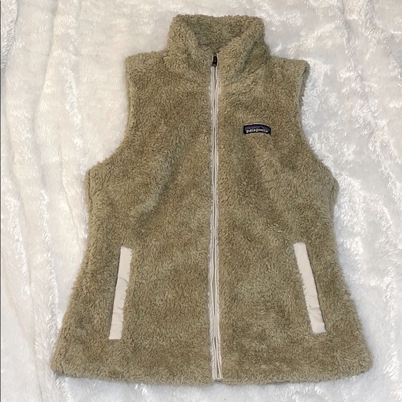 Patagonia Los Gatos khaki vest-sz small preowned - Picture 1 of 9